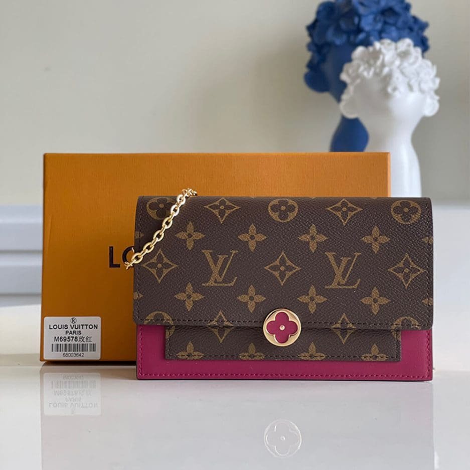 L0vis Vvtt0n FLORE CHAIN WALLET M69578