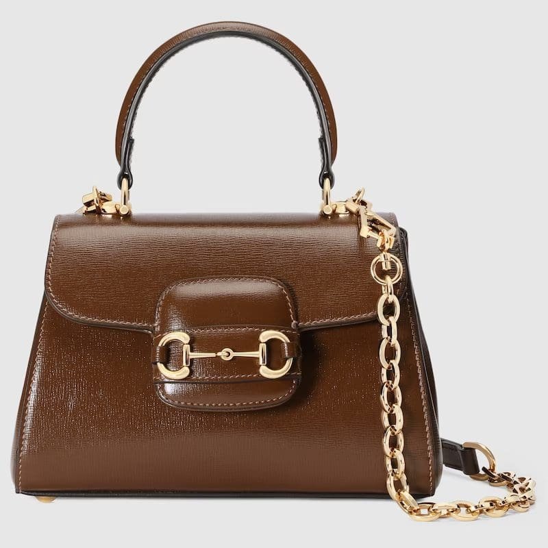 Gvc*1 HORSEBIT 1955 MINI BAG(BROWN)