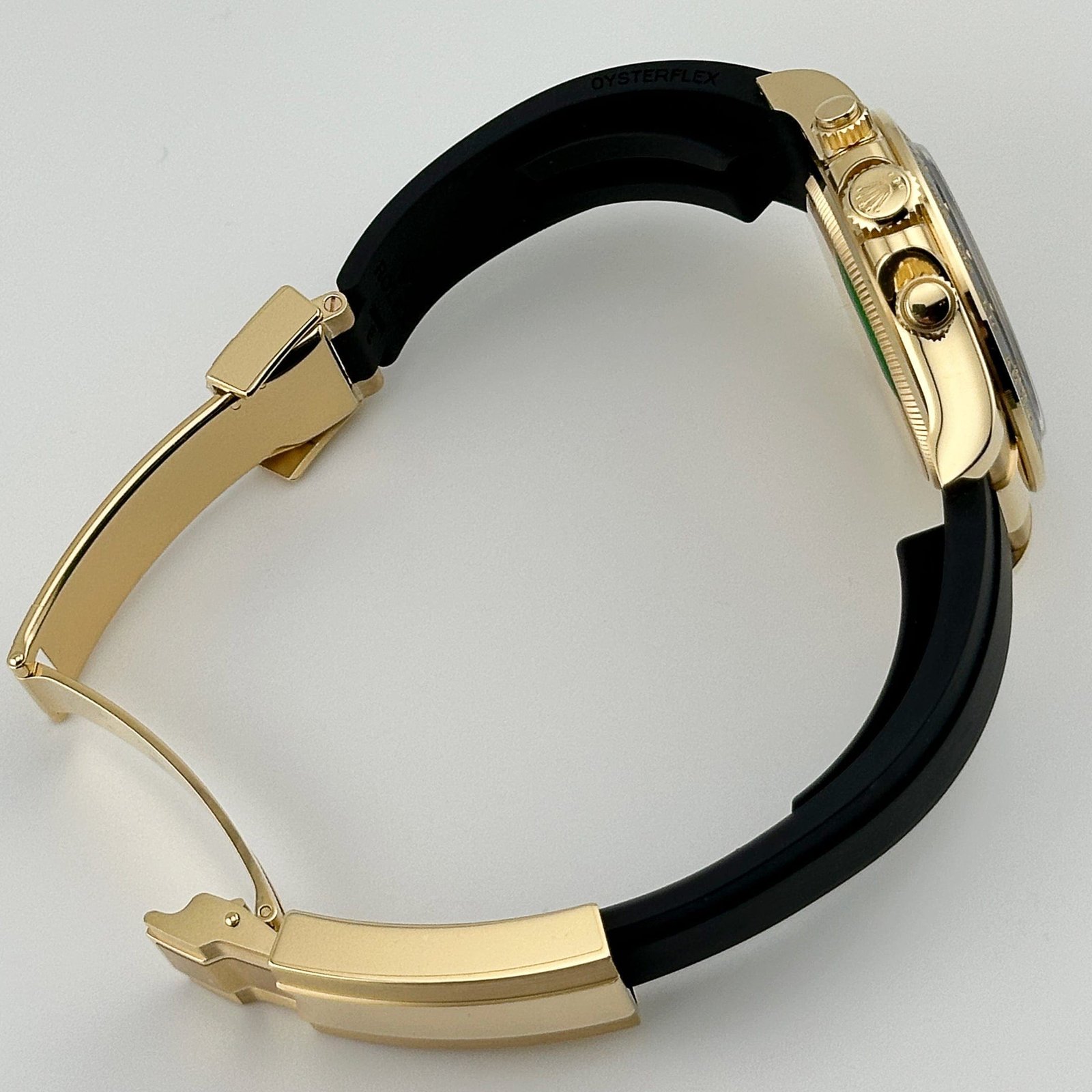 R01ex Daytona 126518LN Yellow Gold Champagne Black Dial (2024)